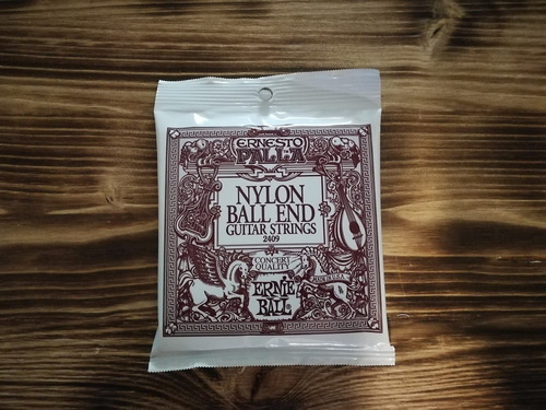 Imagem 4 de 6 de Encordoamento Violão Nylon Ernie Ball Ernesto Palla Bolinha
