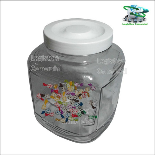 Bombonera De Vidrio Para Guardar Galletas Caramelos Cocina