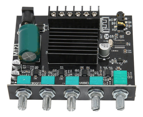 Placa Amplificadora Bt Zkmt21 Som De Alta Potência Estéreo