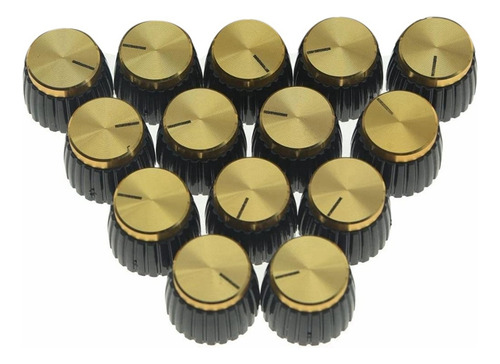 30 Perillas Para Amplificador De Guitarra, Ajuste A Presión,