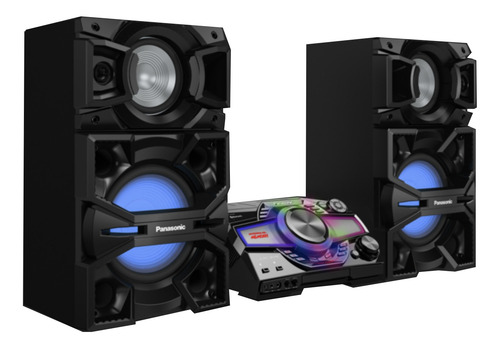 Imagen 5 de 5 de Minicomponente Panasonic SC-MAX5500 negro con bluetooth, nfc 2400W de potencia - 220V