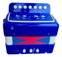Comprar Acordeon Infantil De Botones Farinelli Color Azul 7 Botones Azul