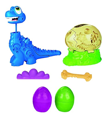 Play-doh Dino Crew Growin Tall Bronto Toy Dinosaur Para Niño