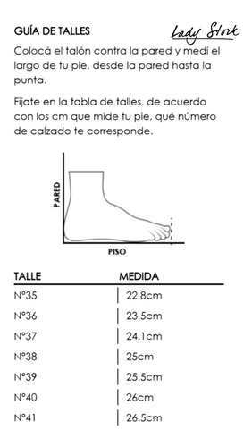 Imagen 10 de 10 de Bota Mujer Ladystork Dulcinea Preski Semi Impermeable Cierre