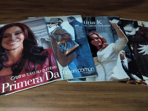 Cristina Fernandez * Lote 100 Paginas Revistas Clippings # 2