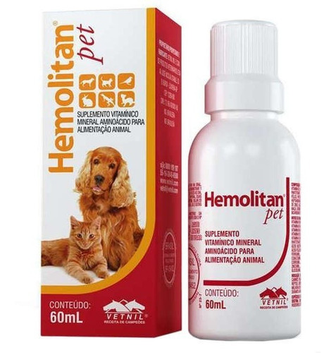 Hemolitan Pet 60ml Vetnil
