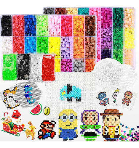 Perler Fuse Beads/ 3d Craft Kit Para Niños/ Adultos, 5...