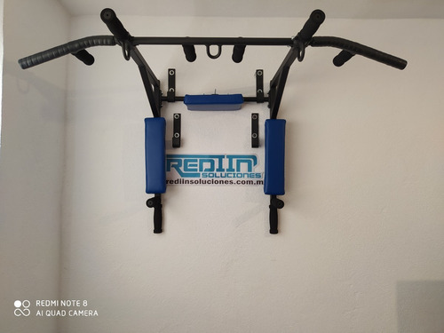 Gym Barra De Dominadas 10 En 1 Uso Rudo +colors Barra 115cm