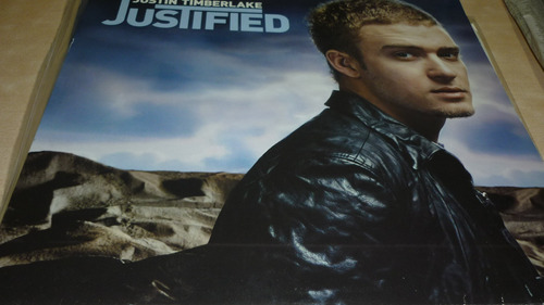 Justin Timberlake Justified Vinilo Doble Escelente Inserts