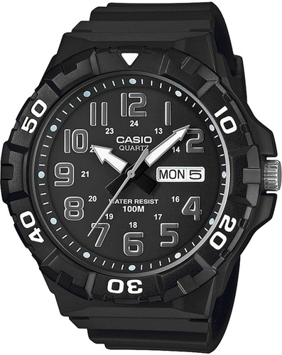 Relógio Casio Masculino Mundial Mrw-210h-1avdf-br Cor da correia Preto