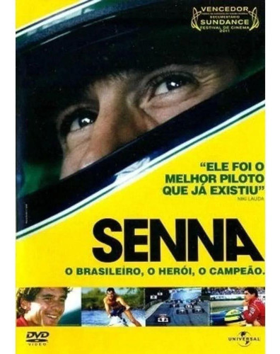 Dvd Senna O Brasileiro O Herói O Campeão