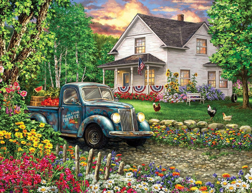 Springbok Puzzle De 500 Piezas Simpler Times - Fabricado En