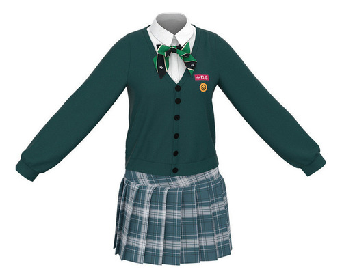 I Disfraz De Uniforme Escolar Zombie Disfraz De Halloween