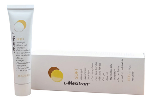 L-mesitran Soft Gel Para Cicatrización De Heridas X 15gramos Fragancia Miel