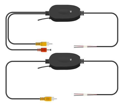 Transmisor Y Receptor De Vídeo Inalámbrico De 24v/2.4ghz Par