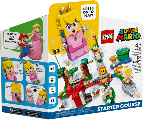 Lego Super Mario Aventuras Con Peach 71403