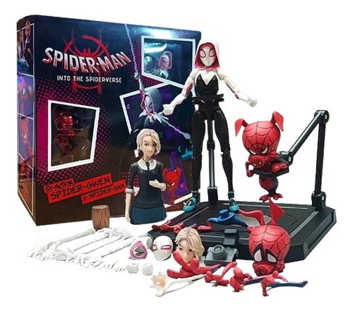 Figura De Colección De Spidergwen Chino