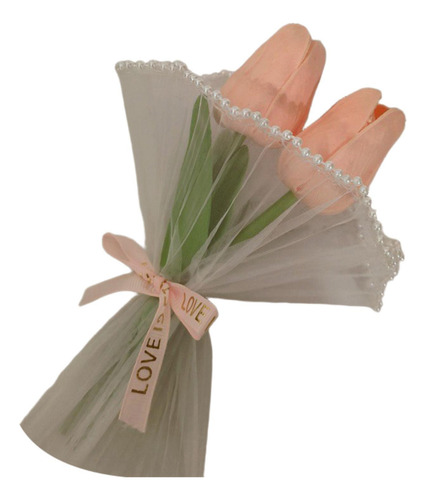Mini Bouquet Flower Flowers Decoraciones Versátiles Rosa