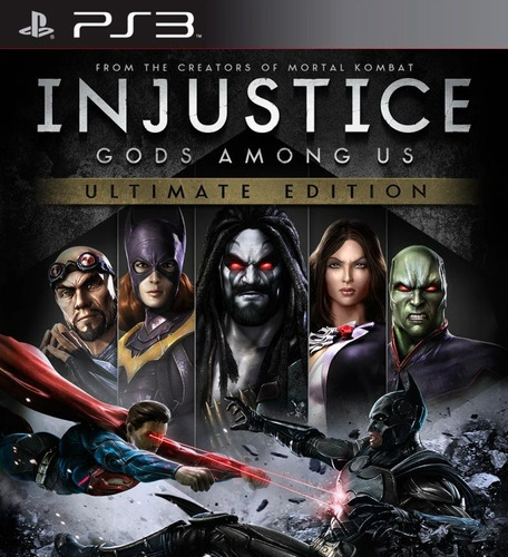 Injustice Gods Among Us Ultimate Edition ~ Ps3 Español