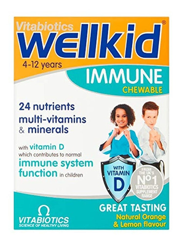 Vitabiotics Wellkid Inmune Chewable 30 tabletas