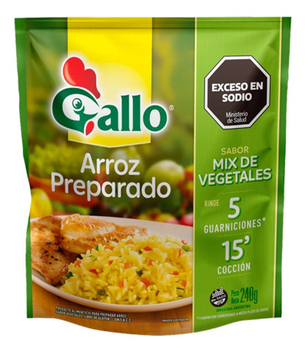 Gallo Arroz  Vegetales 240g