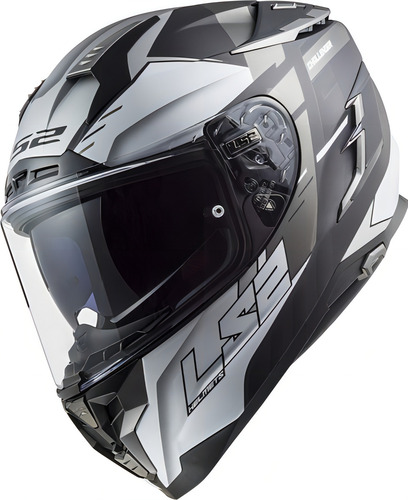 Casco moto integral Ls2 327 Challenger Allert talle M