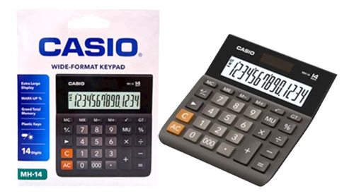 Calculadora Casio Mh-14-bk (14 Dig.)