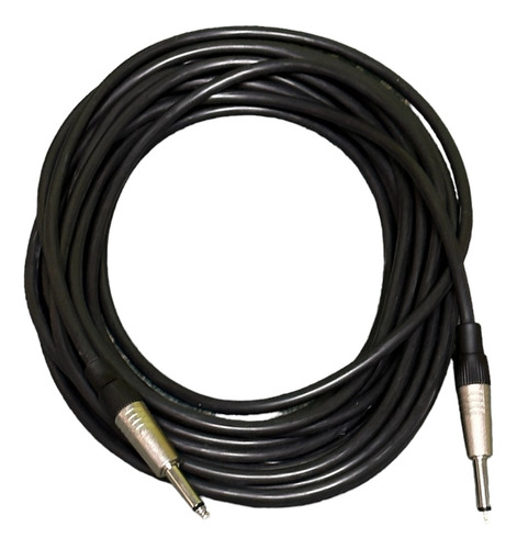 Cable Para Bafle 30 Metros Plug A Plug 6.5 Reforzado Pro