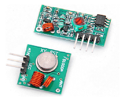 Kit De Radiofrecuencia 433mhz 5v (transmisor Y Receptor)