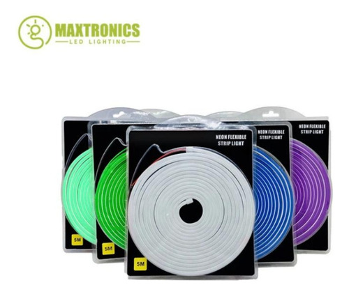 Tira De Neón Flexible Luz Led De Sin Transf Impermeable Ip67