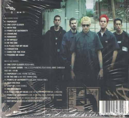  Hybrid Theory(20th Anniversary Ed/2 Cds Nuevos - Originales