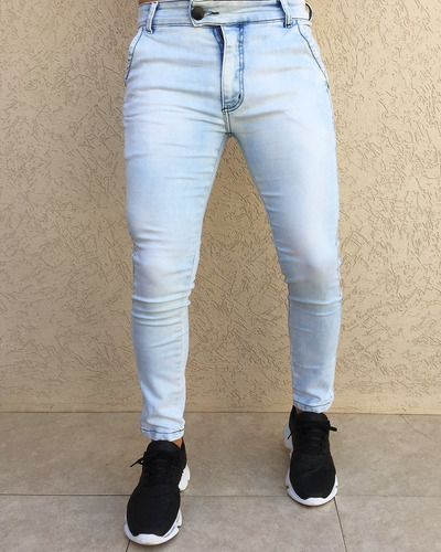 calça jeans degrade masculina