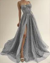 Comprar Vestidos De 15 Plata. Sandra Yan. A Medida. Vs. Colores