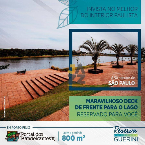 Imagem 21 de 28 de Terreno À Venda, 1338 M² Por R$ 883.443,00 - Portal Dos Bandeirantes - Ii - Porto Feliz/sp - Te3595