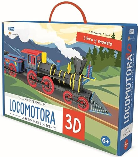 Construye Una Locomotora 3d - Viaja Conoce Explora - Motor -