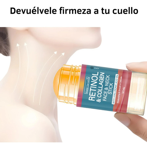 Barra Reafirmante Cuello Y Papada Retinol Colágeno 45g
