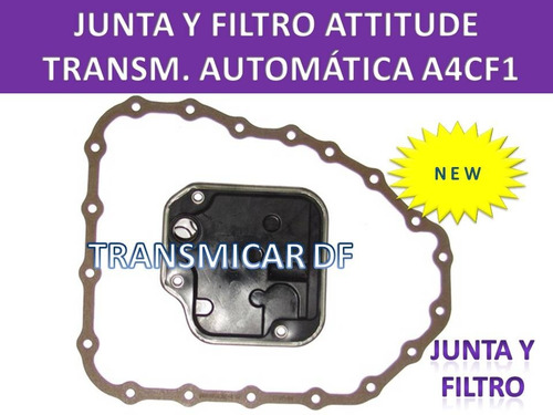 Junta Y Filtro Juego Attitude A4cf1 Transmision Automatica
