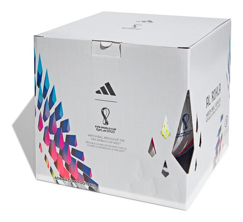 Imagen 5 de 5 de adidas Pelota Rihla Lge Box White/pantone