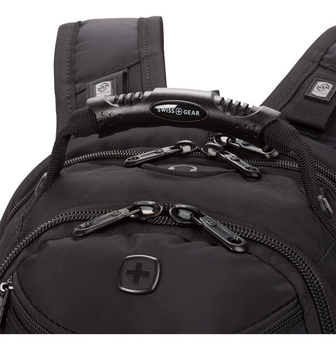 Mochila P/ Laptop De 17'' Swissgear, Capacidad De 31 L Negro
