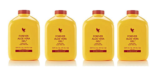 Aloe Vera Gel Puro Forever Living - Kit 4 Unidades