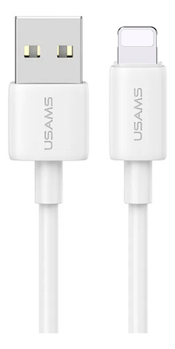 Cable Para iPhone Usb Usams Sj709 2.4 A 12 W Carga Rapida 1m