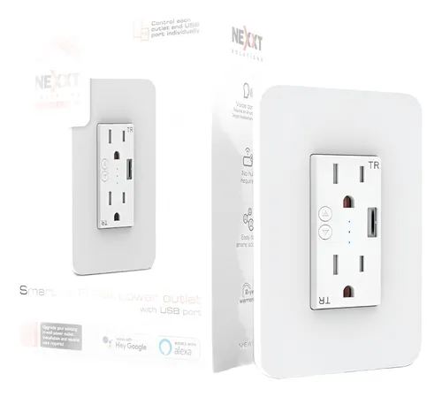 comprar Tomacorriente De Pared Con Usb Smart Wifi  Nexxt Nhe-w100