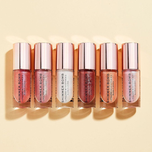 Lip Gloss Makeup Revolution Shimmer Bomb Lip Tint Vitamina E