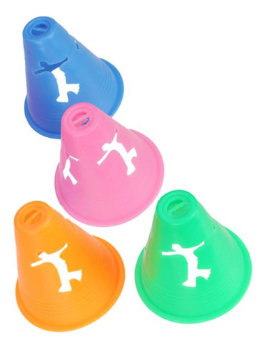 20pcs De Cor Slalom Cones Para Slalom Skating Cone