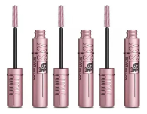 Maybelline Sky High Lash Sensational Color Negro 3pz