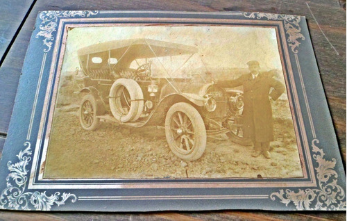  Fotografia Original  Automovil Pope Hartford 1912 Model 27 