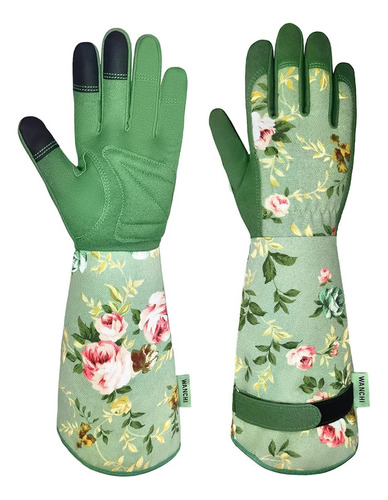 Guantes De Jardinería Wanchi, Guantes De Jardín Largos De Mu