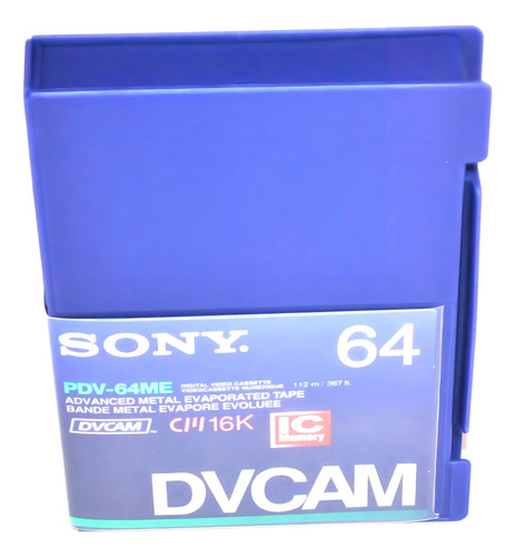 Sony Fita Video Dvcam Pdv-64me Standard 64 Minutos