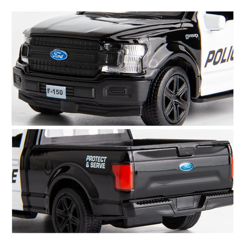 Escala 1/36 Compatible Con Camionetas Ford F150, Coche De Po