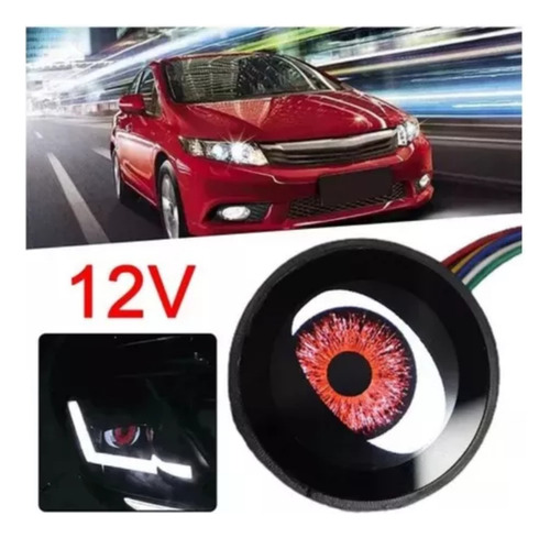 2*luz De Ojos De Diablo Para Coches, Faro Dinámico De Ojo De